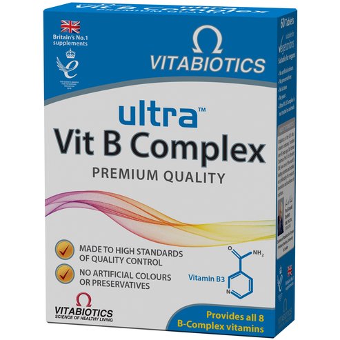 Vitabiotics Ultra Vitamin B Complex 60 Tabs