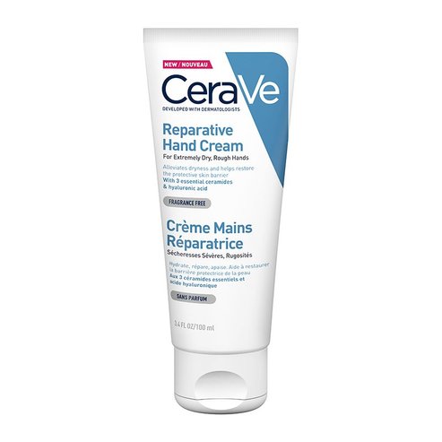 CeraVe Reparative Hand Cream Възстановяващ крем за ръце за много суха, груба кожа 100ml
