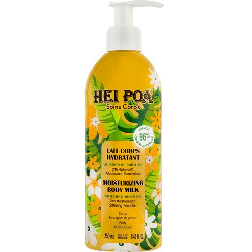 Hei Poa Moisturizing Body Milk with Tahiti Monoi Oil 250ml