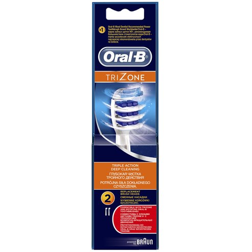 Oral-B TriZone Резервни глави за електрически четки за зъби 2 бр