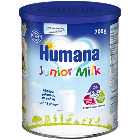 Humana Junior Milk за деца над 18 месеца 700gr