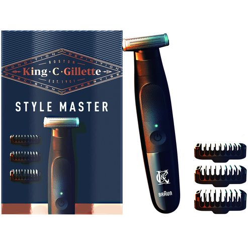 Gillette King C Style Master Cordless Stubble Trimmer 1 бр