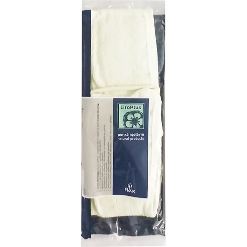 Lifoplus Belt Deluxe Скрепер от луфа от луфа с шнур и от двата върха 1 брой - Бежов