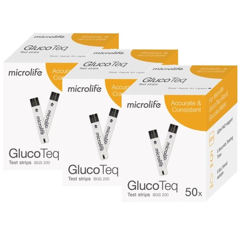 Microlife PROMO PACK GlucoTeq Test Strips 3x50 strips