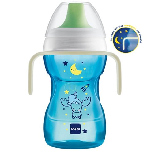 Mam Fun to Drink Cup Night 8m+, 270ml, Код 463 - Син