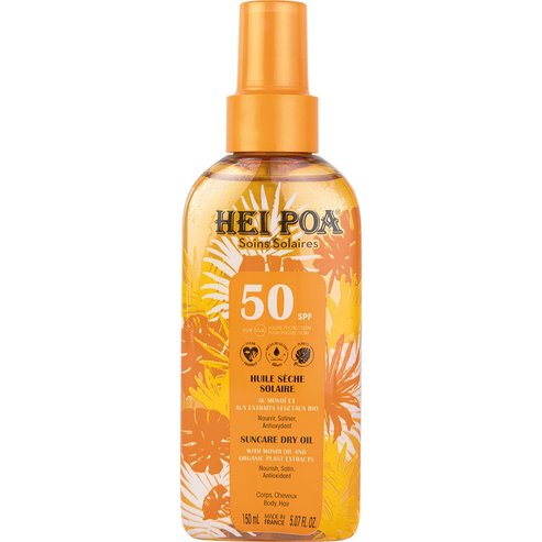 Hei Poa Suncare Monoi Dry Oil Spray Spf50, 150ml