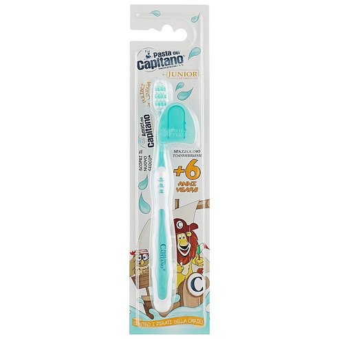 Pasta Del Capitano Junior Soft Toothbrush 6+ Years 1 брой - бял