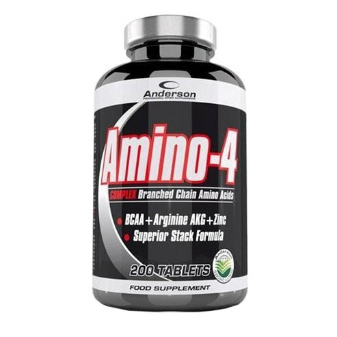 Anderson Amino-4 Complex 200tabs