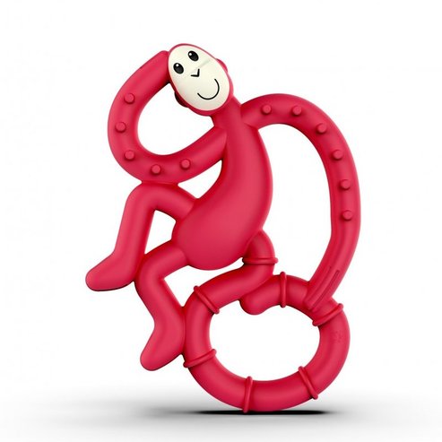 Matchstick Monkey Mini Monkey Teether код 240304, 1 бр - Red