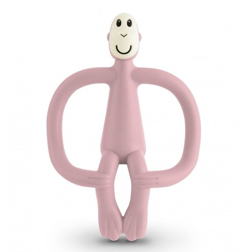 Matchstick Monkey Teething Toy Код 240110, 1 бр - Dusty Pink