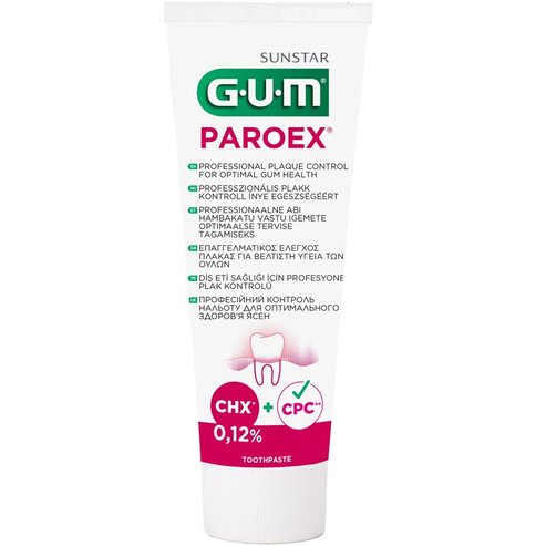 Gum 1790 Paroex Gel Intensive Action 0,12% CHX & 0,05% CPC,Паста за зъби за контрол на плаката и оптимално здраве на венците