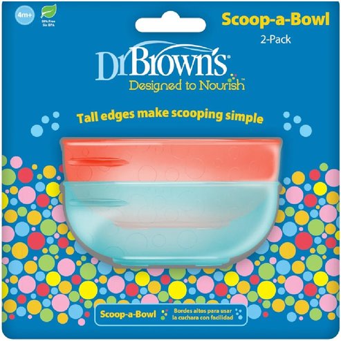 Dr. Brown\'s Scoop a Bowl 4m+ Код 21/TF021, 2 бр