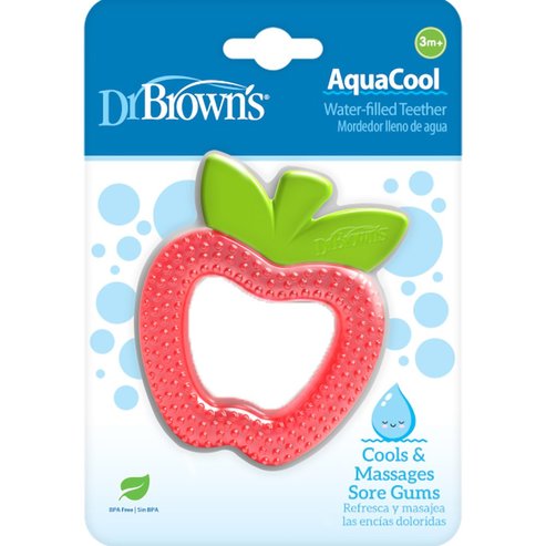 Dr Brown\'s AquaCool Apple Water Filled Teether 3m+ 1 брой Код TE028