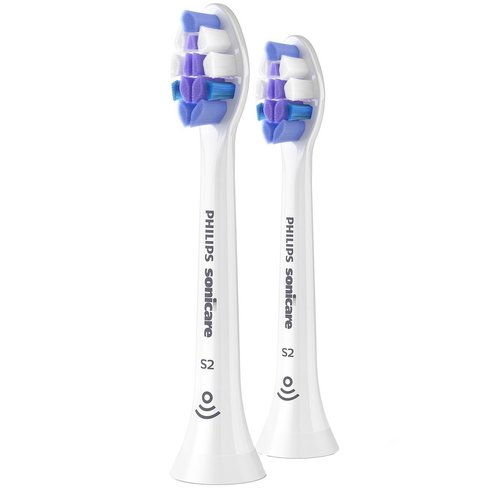 Philips Sonicare S2 Sensitive Replacement Head Резервни глави за четка за изключително нежно почистване на чувствителни зъби & венци 2 броя