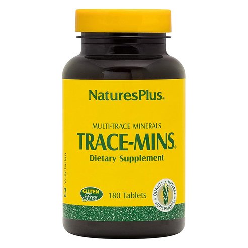 Natures Plus Trace-Mins Multi-Trace Minerals Dietary Supplement 180tabs