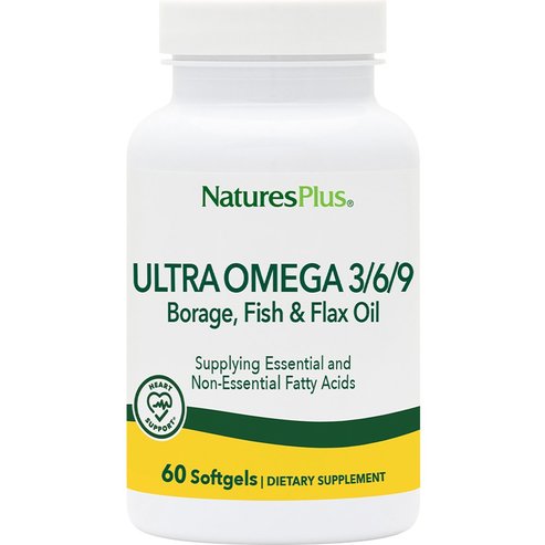 Natures Plus Ultra Omega 3/6/9, 60 Softgels