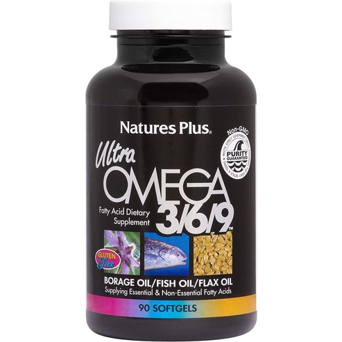 Natures Plus Ultra Omega 3/6/9, 90 Softgels
