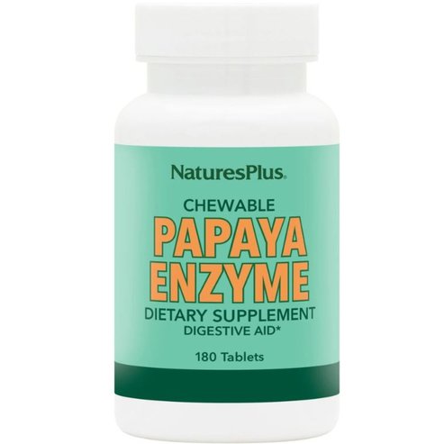 Natures Plus Papaya Enzyme 180 Chew.tabs