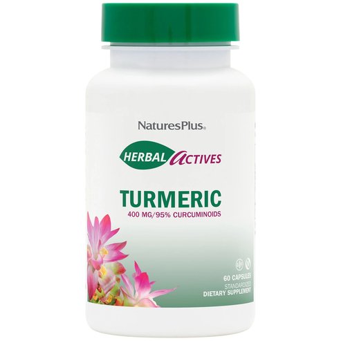 Natures Plus Turmeric 400mg, 60caps
