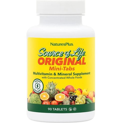 Natures Plus Source of Life Original Multi-Vitamin & Mineral 90 Mini.tabs