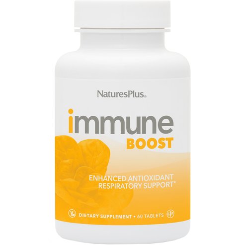 Natures Plus Immune Boost Enhanced Antioxidant Respiratory Support 60tabs