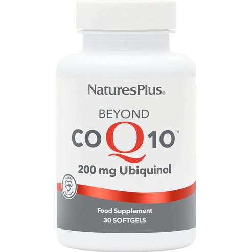 Natures Plus Beyond CoQ10 200mg Хранителна добавка за по-добро усвояване и бионаличност 30 Softgels