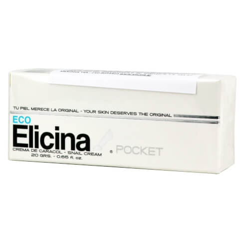 Elicina Eco Snail Джобен Подхранващ и възстановяващ крем от охлюв за нормална кожа, 20 гр.