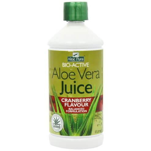 Optima Aloe Vera Juice with Cranberry 1lt