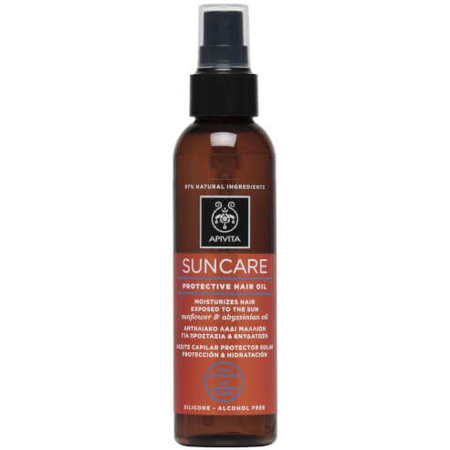 Apivita Suncare Protective Hair Oil Слънцезащитно олио за коса 150ml