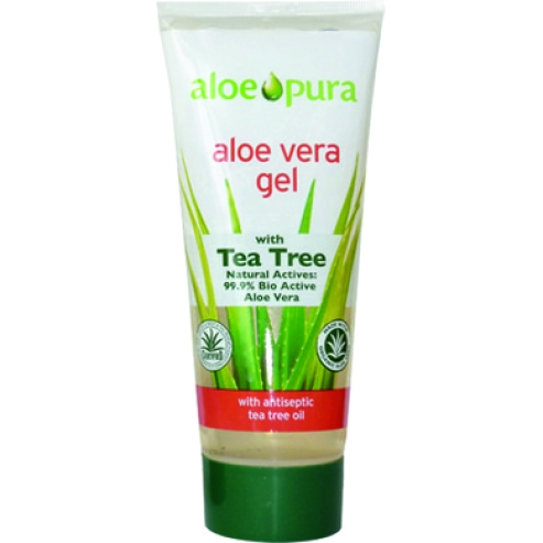 Optima Organic Aloe Vera Gel with Tea Tree 200ml