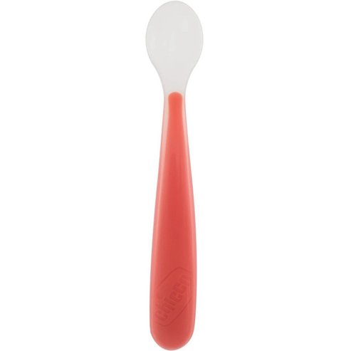 Chicco Soft Silicone Spoon 6m+ Сьомга 1 бр