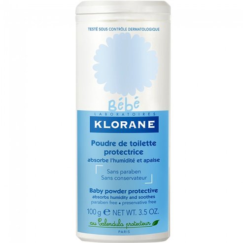 Klorane Bebe Poudre de Toilette Protectrice 100g