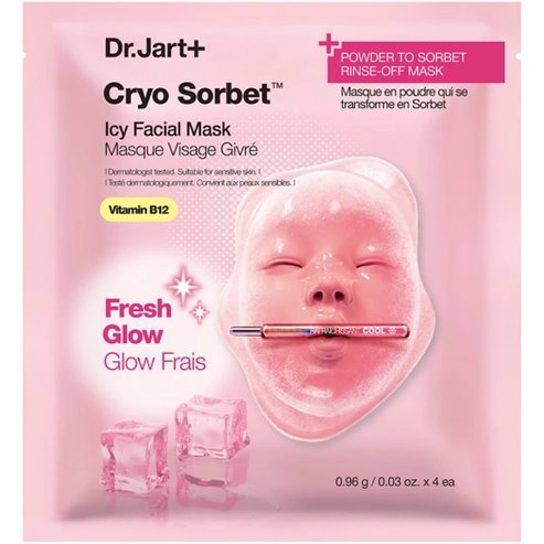 Dr.Jart+ Cryo Sorbet Icy Facial Mask 3.84g (0.96 x 4)