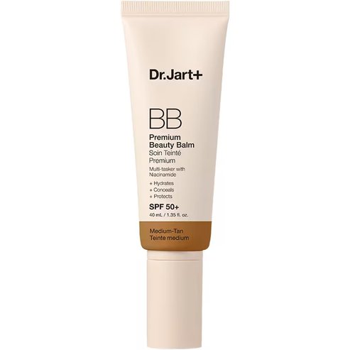 Dr.Jart+ BB Premium Spf50+ Beauty Balm Хидратиращ BB Крем за Лице с Много Висока Слънцезащита SPF50+ и Цвят за Леко Покритие 40ml - Medium Tan