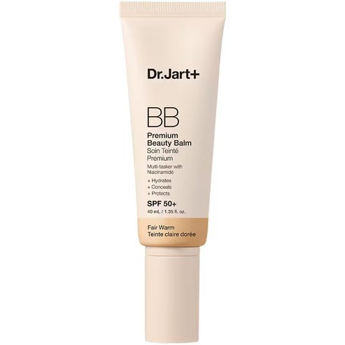 Dr.Jart+ BB Premium Spf50+ Beauty Balm Хидратиращ BB Крем за Лице с Много Висока Слънцезащита SPF50+ и Цвят за Леко Покритие 40ml - Fair Warm