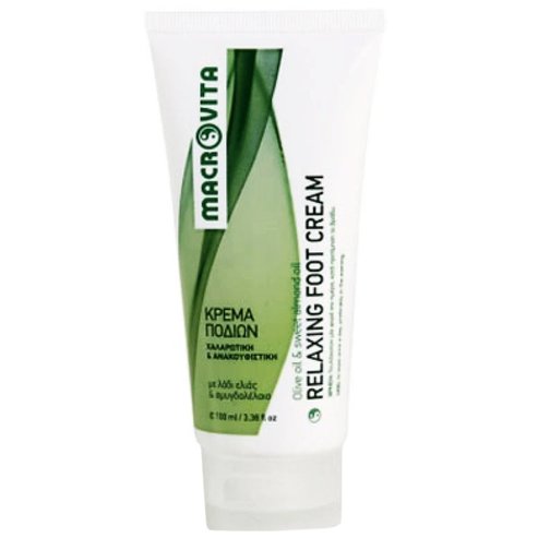 Macrovita Olive Oil & Almond Oil Relaxing Foot Cream 100ml