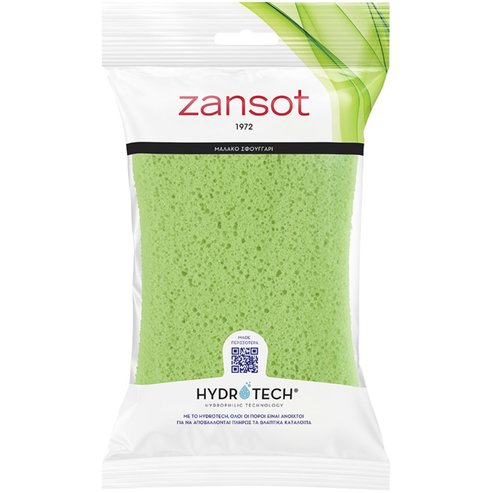 Zansot Hydrotech Soft Sponge Body 1 брой - Лимоново зелено