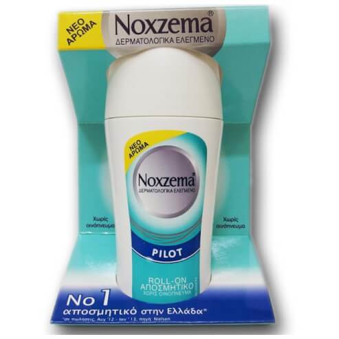 Noxzema Pilot Рол-он дезодорант с дискретен мъжки аромат 50 мл.