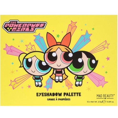Mad Beauty Disney Powerpuff Girls Super Cute Eyeshadow Palette 1 бр