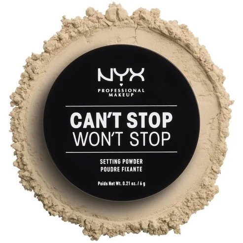 NYX Professional Makeup Can\'t Stop Won\'t Stop Setting Powder 6gr 1 бр - Light / Medium
