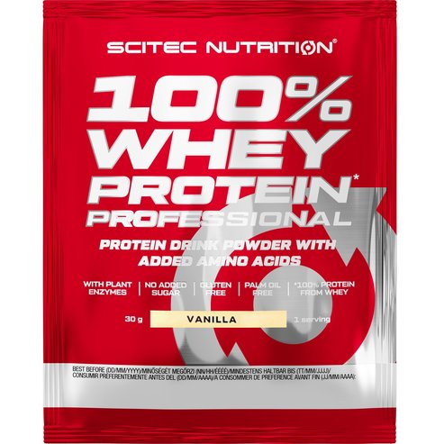 Scitec Nutrition 100% Whey Protein Professional 30g - Vanilla