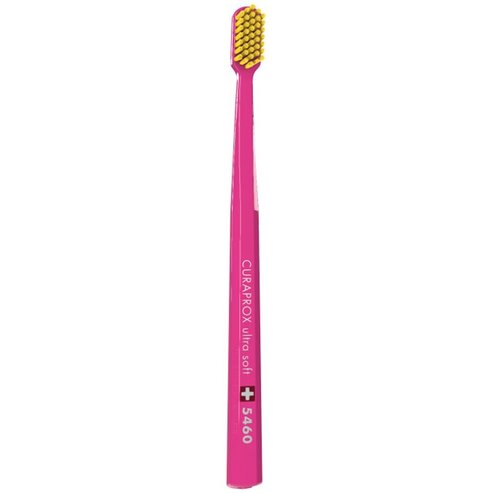 Curaprox CS 5460 Ultra Soft Toothbrush 1 Парче - Фуксия/ Жълто