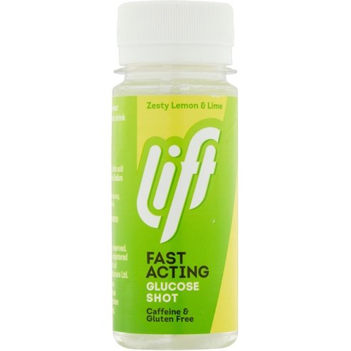 Lift Подарък Fast Acting Glucose Energy Juice Shot Lemon & Lime 60ml