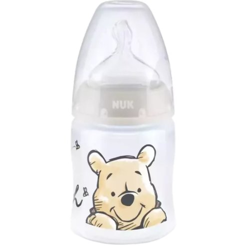 Nuk First Choice+ Disney Baby Winnie the Pooh No Colic Bottle 0-6m 150ml, Код 10743932 - Сив