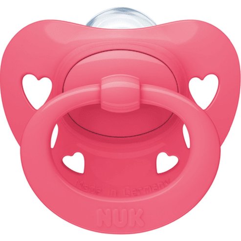 Nuk Signature Silicone Soother Фуксия 6-18м 1 брой, Код 10736694