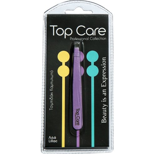 Top Care Tile Tweezers Curved 1 брой - Люляк