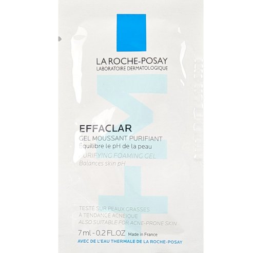 La Roche-Posay проба Effaclar +M Purifying Foaming Gel 7ml