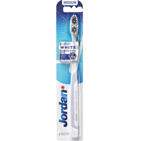 Jordan Expert White Toothbrush Medium Люляк 1 бр