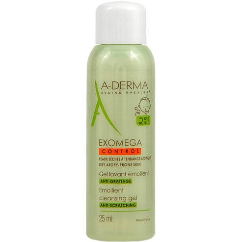 A-Derma Подарък Exomega Control Anti-Scratching Cleansing Gel 25ml