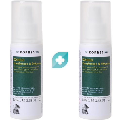 Korres Комплект Repellent Spray for Face & Body 2 бр (2x100ml)